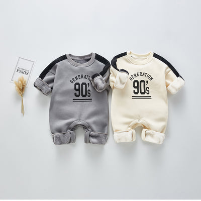 Pijama Enterizo de Forro Polar con Números