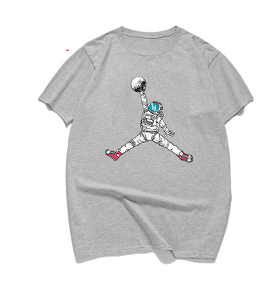 Playera Astronauta Hip Hop Slam Dunk Unisex - Estilo Harajuku Casual - Image 4