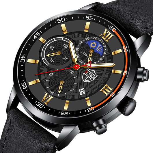 Reloj de Cuarzo Automático con Calendario y Esfera Luminosa - Image 6