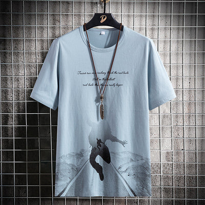 Camiseta Casual Cuello Redondo Manga Corta - Image 15