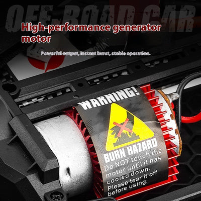 Auto Control Remoto 4x4 Todoterreno de Alta Velocidad con Ruedas Grandes - Image 4