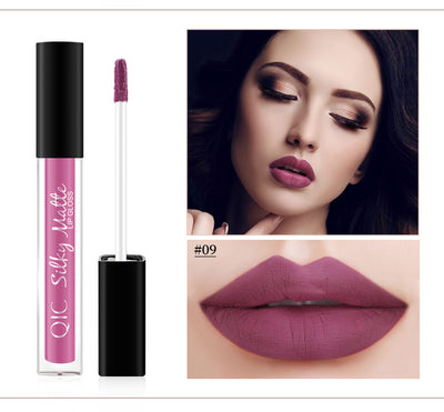 Brillo Labial Mate Impermeable de Larga Duración - Acabado Aterciopelado - Image 20