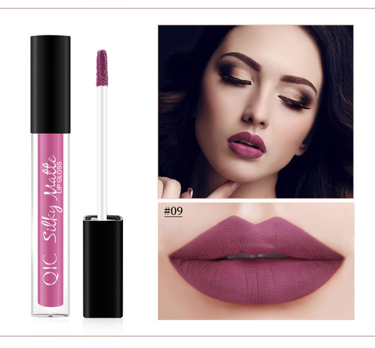 Brillo Labial Mate Impermeable de Larga Duración - Acabado Aterciopelado - Image 20