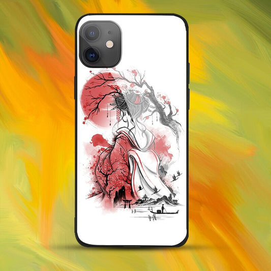 Funda Geisha Dreamland de Vidrio Templado y Silicona Suave