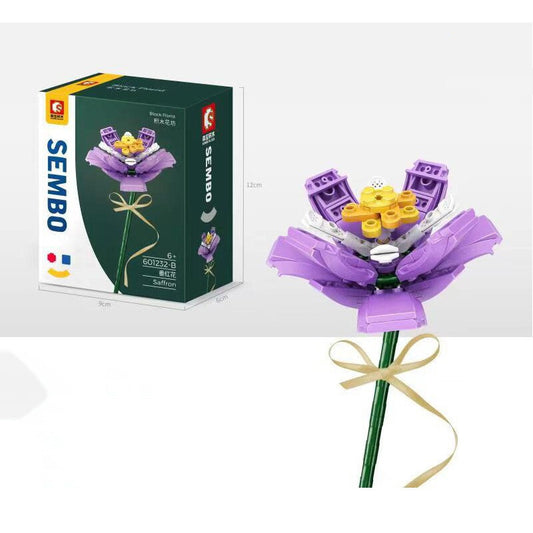 Bloques de Construcción con Flores Eternas - Arreglo Decorativo Permanente - Image 2