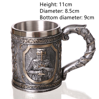 Taza Térmica de Acero Inoxidable con Diseño en Resina - Image 18