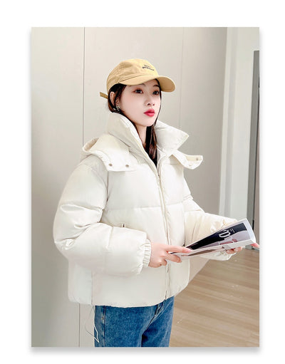Chaqueta Acolchada Slim Fit con Capucha - Abrigo Invernal Moderno - Image 10