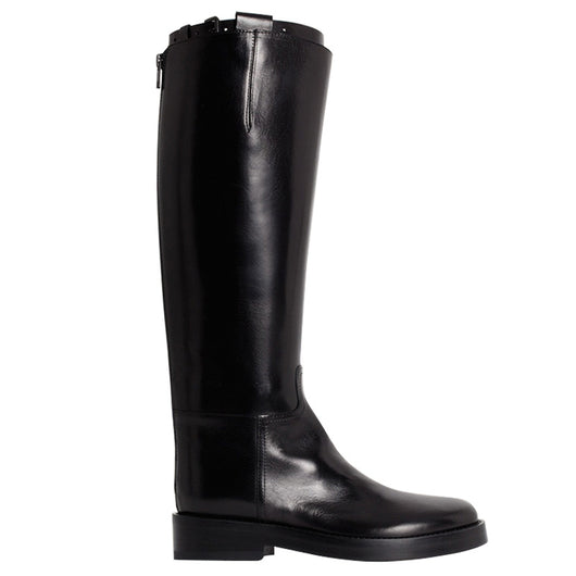 Botas de Cuero Altas hasta la Rodilla con Tacón - Image 3