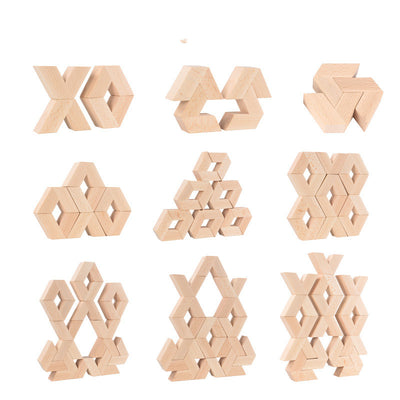 Bloques de Madera de Haya 3D - Image 4