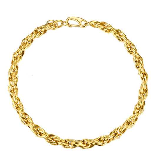 Cadena Gruesa de Cáñamo Estilo Europeo - Joyería Exagerada - Image 7