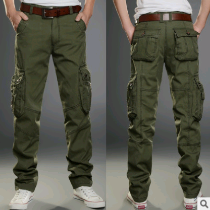 Pantalones Cargo Militares Multibolsillos para Hombre - Ropa Deportiva y Outdoor
