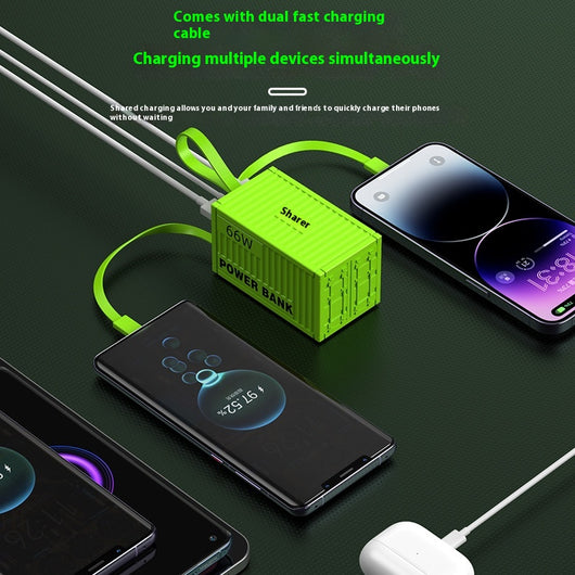 Power Bank 20000 mAh con Carga Súper Rápida 66W y Capacidad Extendida - Image 4