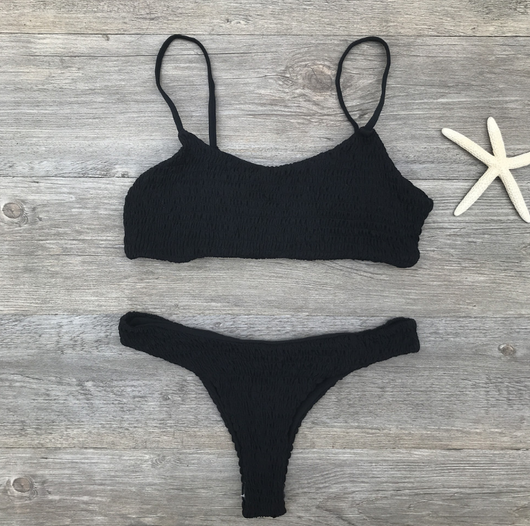 Bikini Triangular Plisado Sexy - Image 3