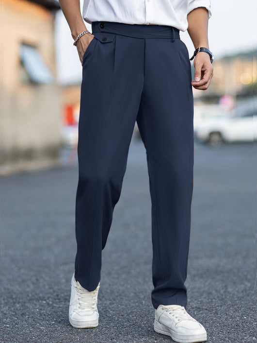 Pantalones Casuales Rectos para Hombre - Estilo Versátil - Image 7