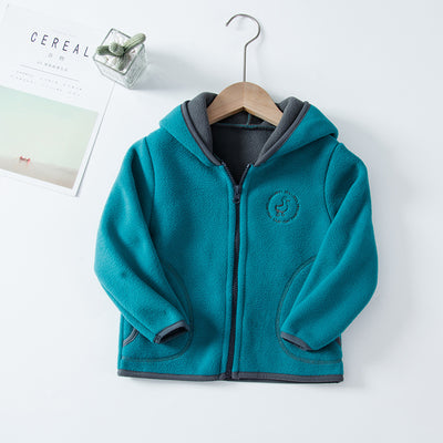 Conjunto Infantil Cardigan Polar con Capucha - Image 25