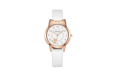 Reloj de Pulsera con Diseño de Gatita Adorable y Moño - Image 20
