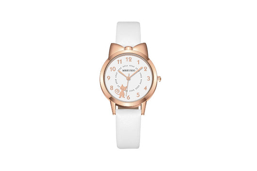 Reloj de Pulsera con Diseño de Gatita Adorable y Moño - Image 20