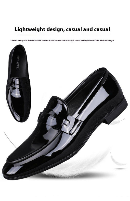 Zapatos de Cuero Slip-on Elegantes Transpirables para Negocios - Image 12