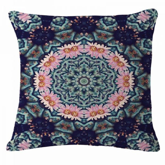 Funda de Almohada con Diseño Mandala - Image 3