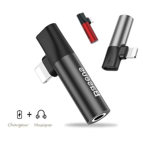 Adaptador de Auriculares Compatible con Apple