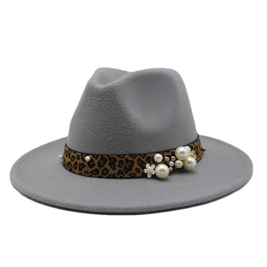 Sombrero Fedora de Lana para Mujer con Ala Ancha - Image 7