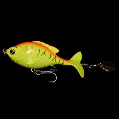 Set de 5 Señuelos de Pesca con Cola Giratoria Montada Superior - Image 7
