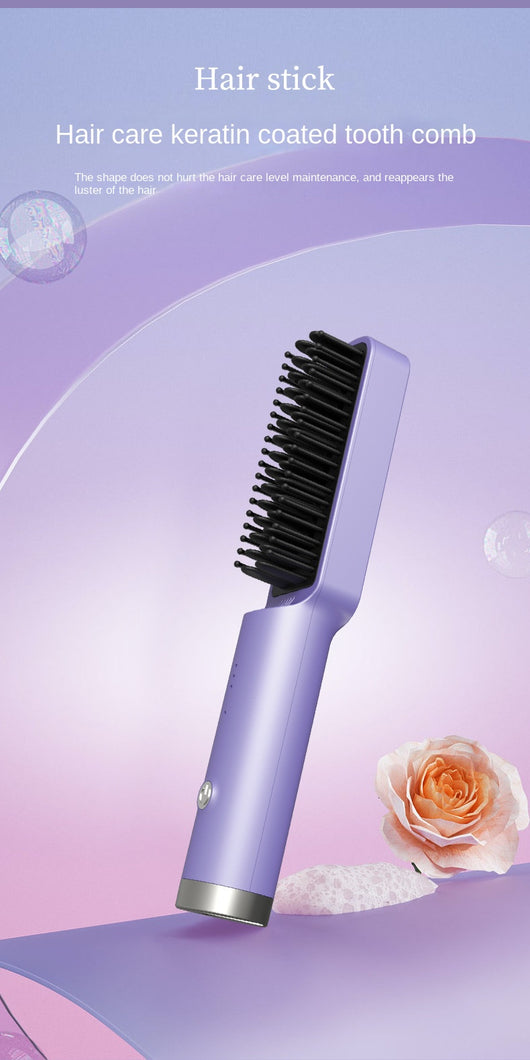 Peine Alisador Eléctrico 2 en 1 - Plancha de Cabello con Control de Temperatura - Image 18