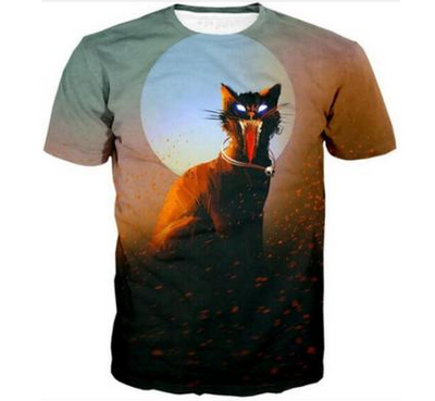 Playera Unisex Estampado Digital Creativo - Cómoda y Versátil para Verano - Image 14