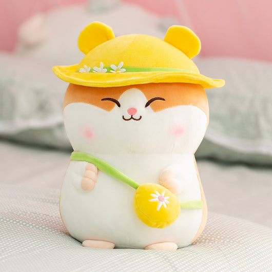 Adorable Peluche de Hámster Veraniego - Muñeco Suave para Dormir y Abrazar - Image 11