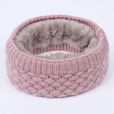 Bufanda de Lana Gruesa con Cuello de Terciopelo para Hombre y Mujer - Image 11