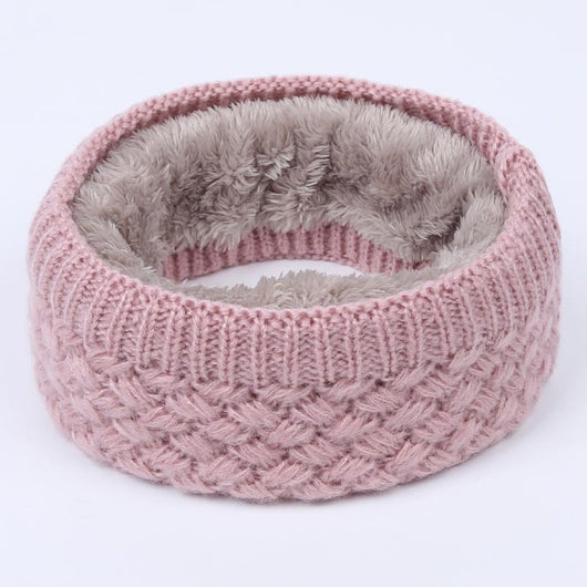 Bufanda de Lana Gruesa con Cuello de Terciopelo para Hombre y Mujer - Image 11