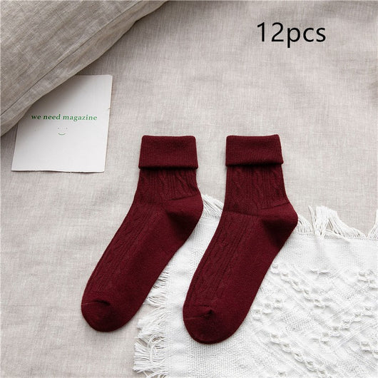 Calcetines Cálidos de Algodón Japonés Premium - Image 14