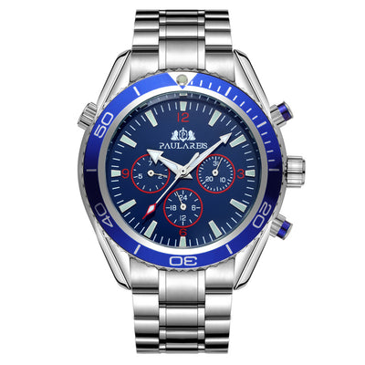 Reloj Automático de Acero para Hombre con Pulsera de Metal - Image 12