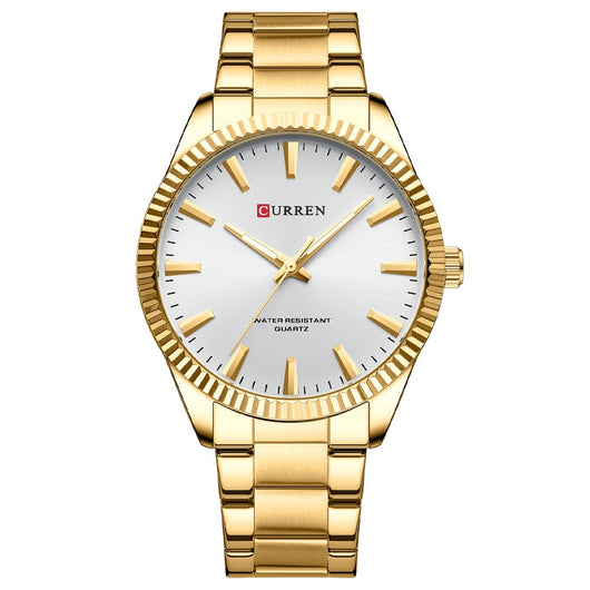 Reloj Empresarial Impermeable para Hombre con Correa de Pasador - Image 5