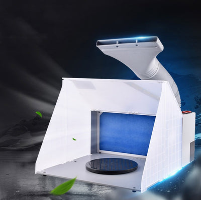 Cabina de Absorción de Niebla para Pintura con Sellador y Extractor