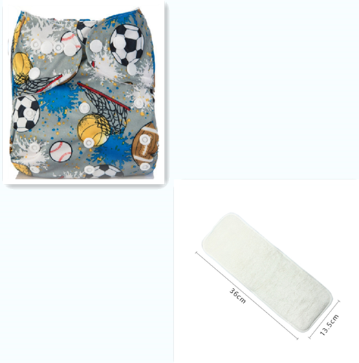 Pañales de Tela Reutilizables para Bebé - Image 34