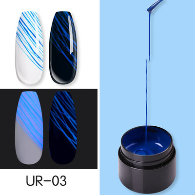 Gel de Uñas Efecto Araña Luminoso con Tecnología UV - Image 4
