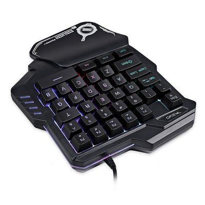 Teclado Gaming Mecánico Una Mano RGB Portátil Mini Keypad - Image 5