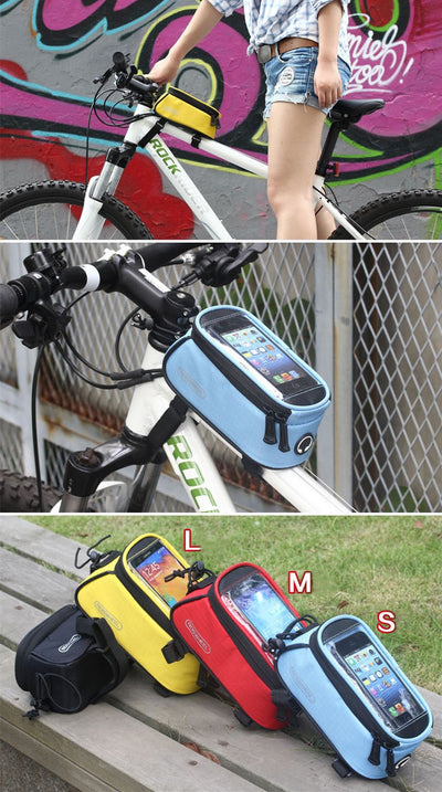 Bolsa de Tubo Superior para Bicicleta - Organizador de Sillín - Image 15