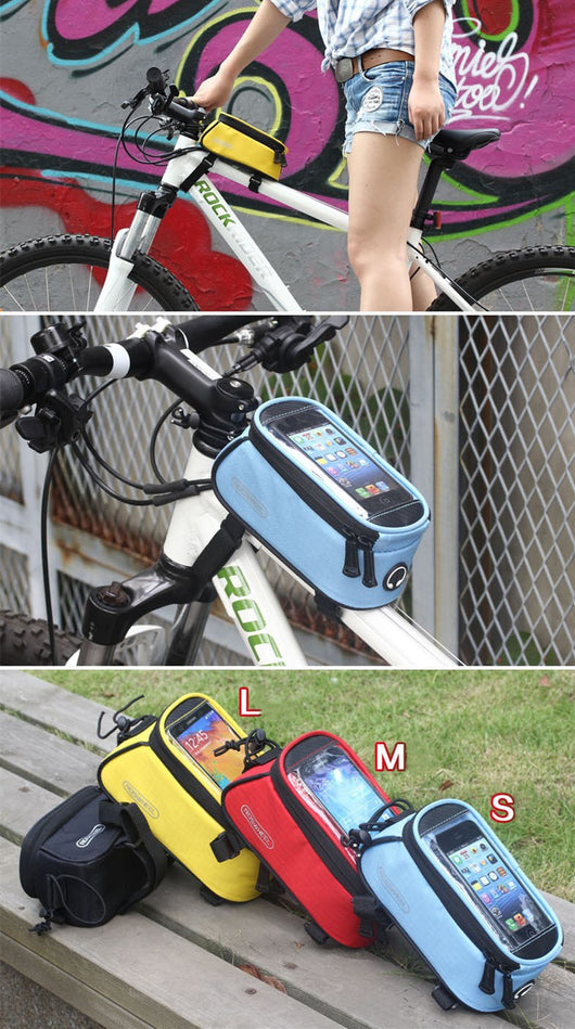 Bolsa de Tubo Superior para Bicicleta - Organizador de Sillín - Image 15