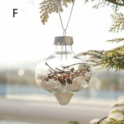 Bolas de Navidad Decorativas Doradas con Brillo - Set Mixto de Plástico Pintado - Image 12