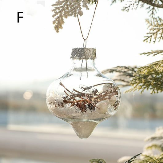 Bolas de Navidad Decorativas Doradas con Brillo - Set Mixto de Plástico Pintado - Image 12