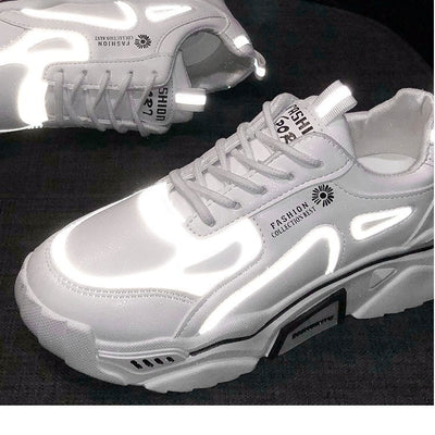 Tenis Blancos Casuales para Correr - Estilo Trendy para Estudiantes - Image 15