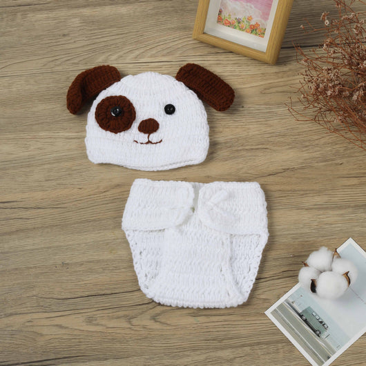 Suéter de Crochet Artesanal para Sesiones Fotográficas de Recién Nacidos