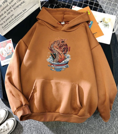 Sudadera con Capucha de Diseño Creativo y Patrón Único - Image 17