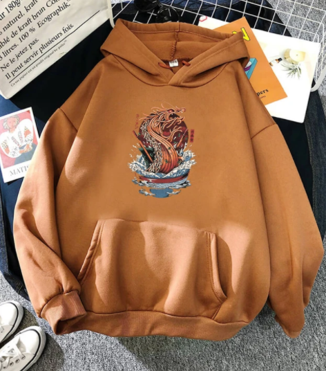 Sudadera con Capucha de Diseño Creativo y Patrón Único - Image 17