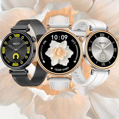 Reloj Inteligente para Mujer con Monitor de Frecuencia Cardíaca y Presión Arterial