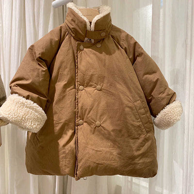 Abrigo Infantil de Algodón Grueso para Invierno - Image 9