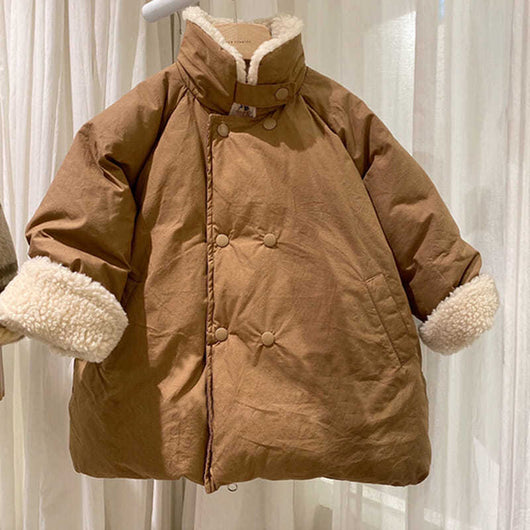Abrigo Infantil de Algodón Grueso para Invierno - Image 9