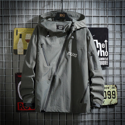 Chaqueta Funcional Oversize para Hombre - Estilo Moderno Talla Grande - Image 10